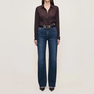 NWT DL1961 Karmine Refined Wide Leg 33” Sz 26